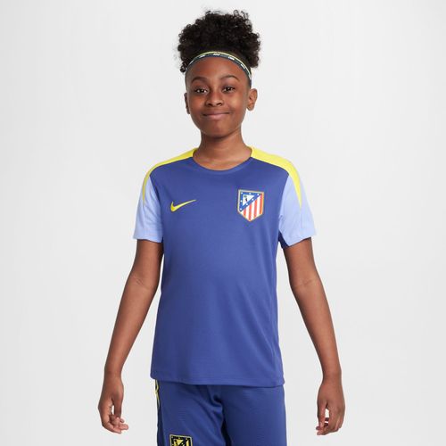 Haut De Foot À Manches Courtes Nike Dri-Fit Atlético Madrid Strike Pour Ado - Pourpre