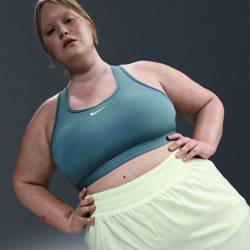 Brassière De Sport Rembourrée Nike Swoosh Medium Support Pour Femme - Bleu