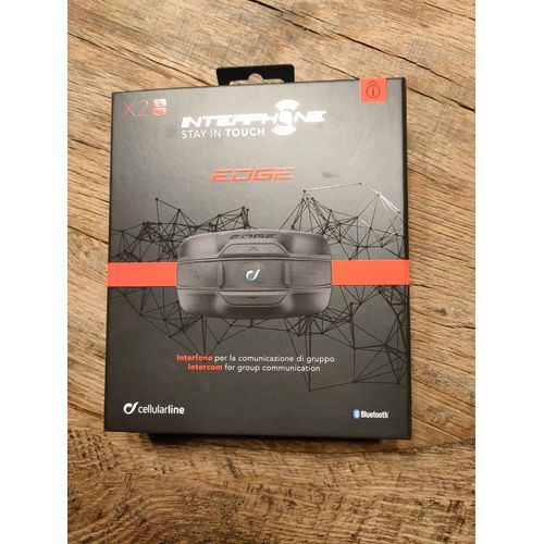 Intercom Moto Cellularline Edge Twin Pack