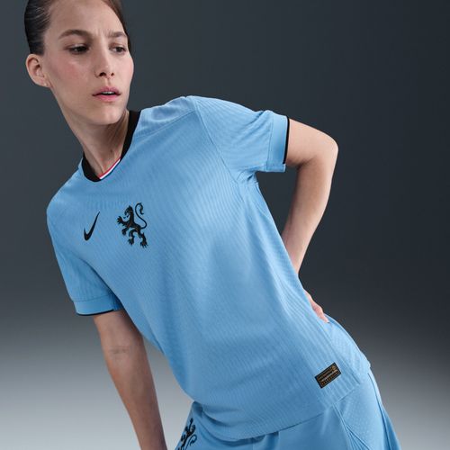 Maillot De Foot Authentic Nike Dri-Fit Adv Pays-Bas 2025 Match Extérieur (Équipe Féminine) Pour Femme - Bleu