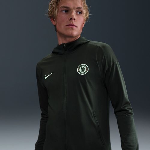 Veste De Survêtement De Foot En Maille À Capuche Nike Dri-Fit Chelsea Fc Strike Pour Homme - Vert