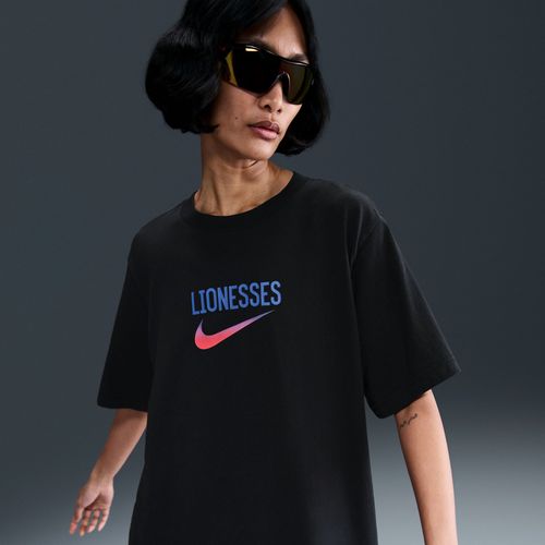 T-Shirt Nike Football Angleterre Pour Femme - Noir