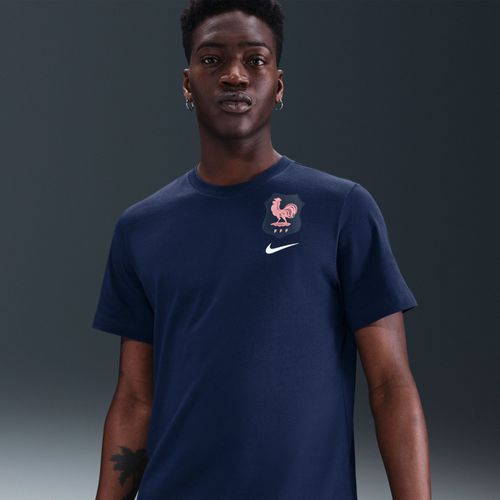 T-Shirt Nike Football Fff Pour Homme - Bleu