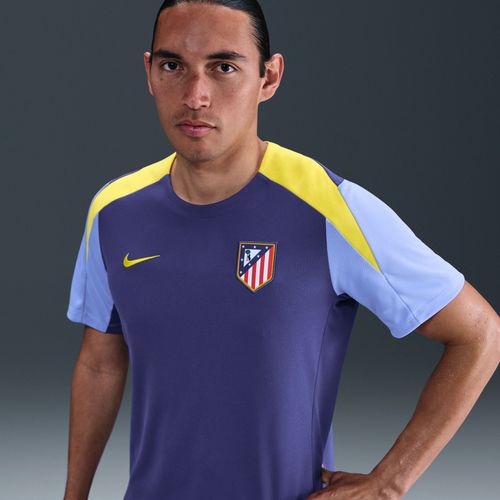Haut De Foot À Manches Courtes Nike Dri-Fit Atlético Madrid Strike Pour Homme - Pourpre