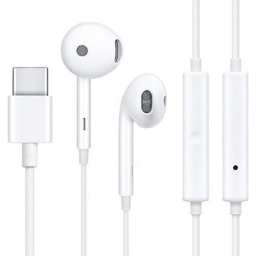 Écouteurs Type-C - Oppo - MH147 - Blanc - Résistant à la transpiration - Intra-auriculaire