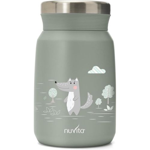 Kgabery-4472|Thermos Pour Aliments Chauds Et Froids|Contenant Thermique Pour Repas De Bébés|Boîte Alimentaire Thermique Pour Enfants|Thermos Pour Aliments Chauds|Sage Green