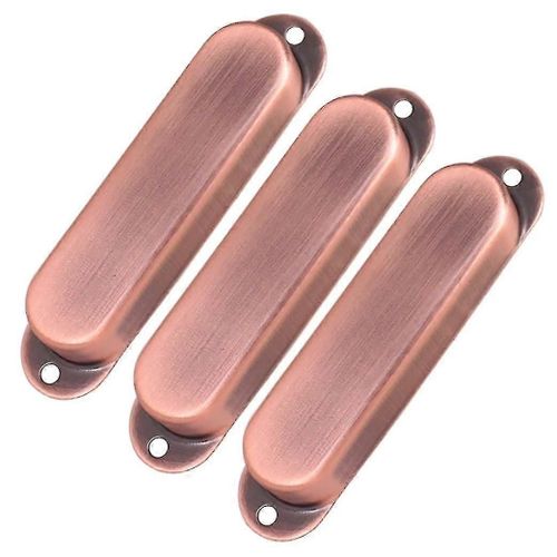 Housses De Micro De Guitare Fermées À Bobine Unique, Bronze Rouge