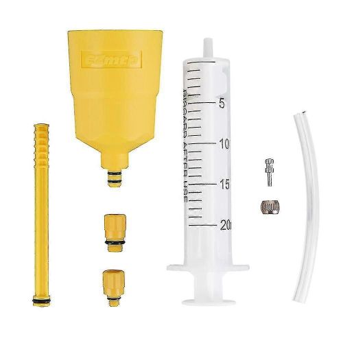 Kit De Purge D'huile De Frein De Vélo Outil De Cyclisme De Bouchon D'huile D'entonnoir Pour Shimano / Magura Disc Frein Hydraulique Outils De Réparation De Vélo De Montagne