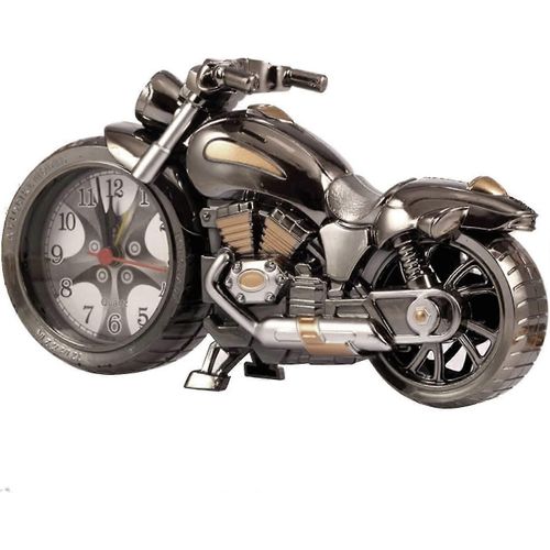 Creative Motorcycle Shape Retro Réveil pour la maison et le bureau Utiliser Vintage Réveil de moto