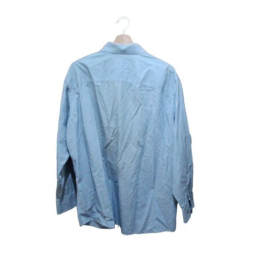 Calvin Klein Chemise Manches Longues Homme Vichy Bleu Taille L