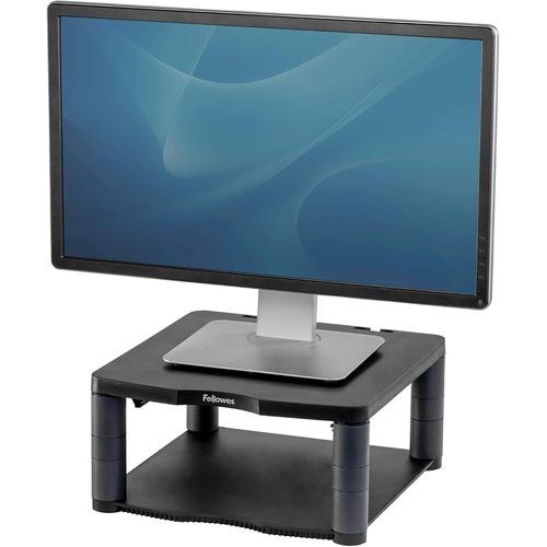 CLICKSELL-Fellowes support moniteur Premium, 5 hauteurs possibles, pour écran PC jusqu'à 36kg, graphite