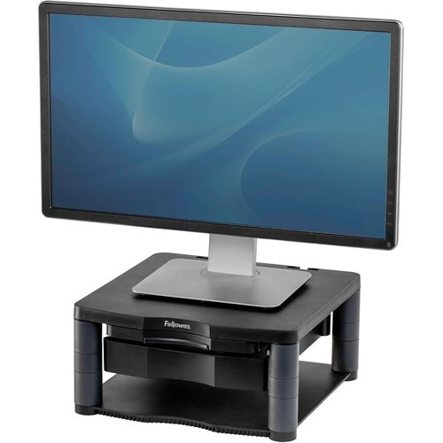 CLICKSELL-Fellowes 9169501 Support Moniteur Premium Plus recyclé Gris foncé
