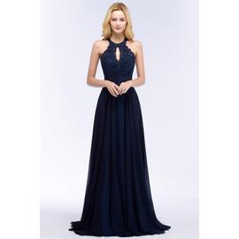 Robe elegante best sale bleu marine