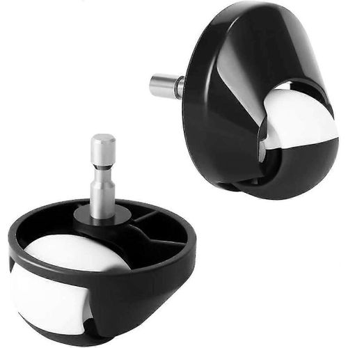 Roue de roulette de remplacement de 2 packs pour l'assemblage de roulettes pour aspirateur Irobot 550/630/780/870/980