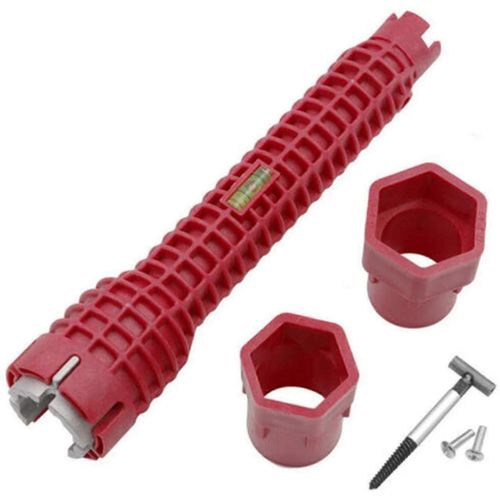 (8 en 1) Clé d'installation multifonction pour robinet et évier