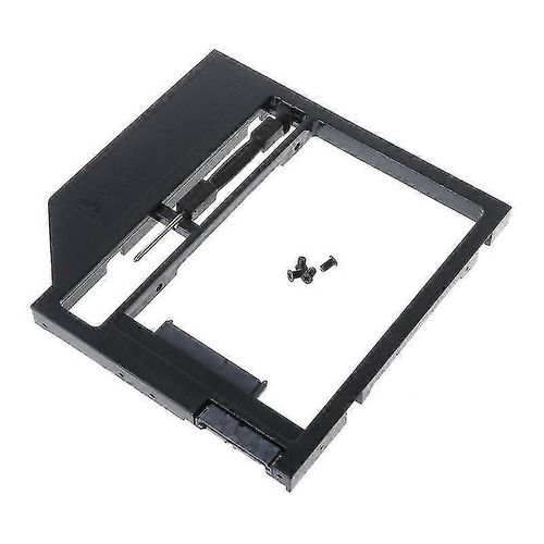 Deuxième hdd caddy 2nd Sata to Sata 2.5 « Hdd Ssd 9.0mm Boîtier pour ordinateur portable Cd Rom