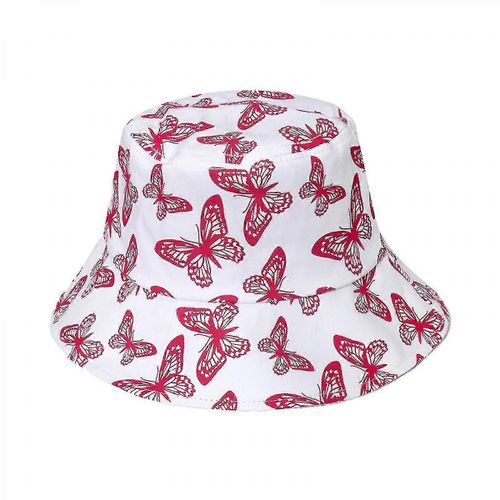 Papillon Mignon Pot Chapeau Pêcheur Chapeau Chapeau Soleil Mode Pliable Extérieur Pêcheur Chapeau Hommes Et Femmes