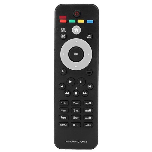Pour Philips Rc 2820 Blu Ray Player Télécommande Grand Bouton Télécommande