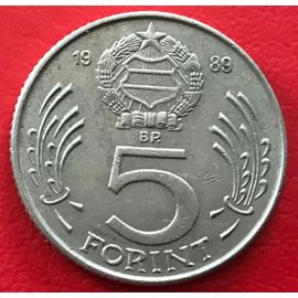 5 Forint - Kossuth - 1989 - Hongrie