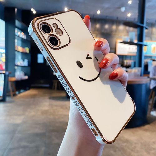 Compatible Avec Iphone 13 Pro Max Case Clear, Happy Smile Face P