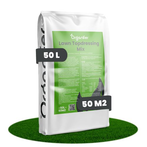 Topdressing Pour Gazon - Mix Avec Mycorhizes Et Rhizobactéries - 50 Litres - Organifer