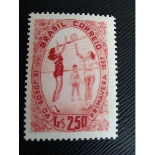 Timbre Bresil Yt 633 9 Eme Jeux De Printemps /Rio De Janeiro 1957 ( 120706 )