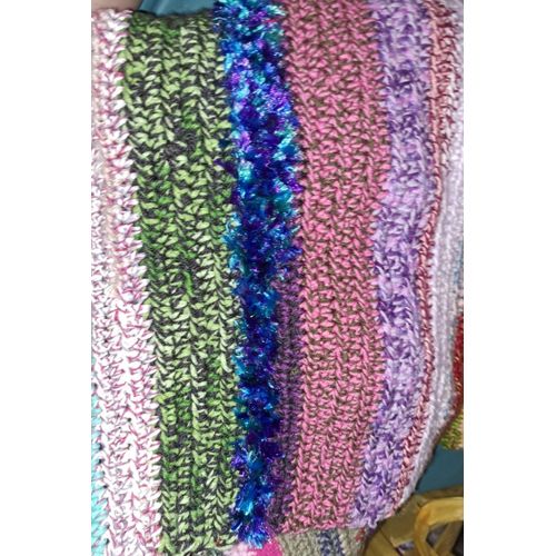 Couverture Au Crochet Lit 1 Personne Pour Association