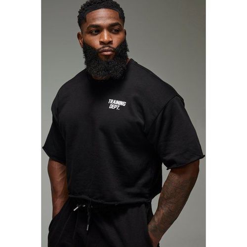 Sweat De Sport À Manches Courtes - Man Active Homme - Noir - S, Noir