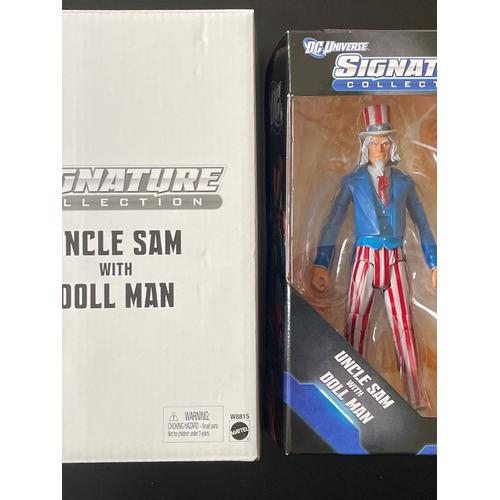 Figurine Uncle Sam & Doll Man Dc Universe Signature Collection. Exclu Matty Collector