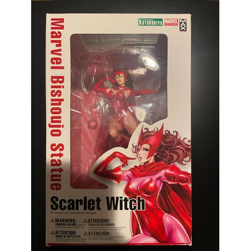 Rare Scarlet Witch Sorcière Rouge Marvel Bishoujo Statue Kotobukiya