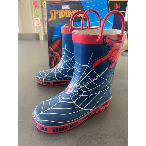 Bottes Caoutchouc Spiderman Taille 29