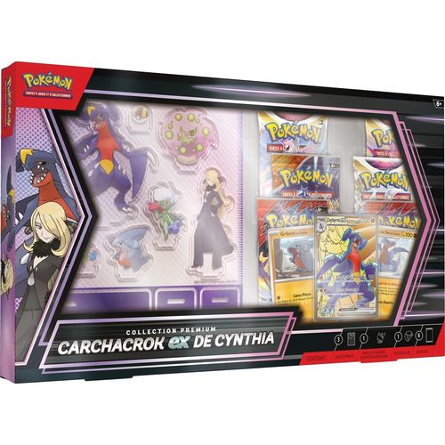Coffret Premium Carchacrok Ex De Cynthia Pokemon