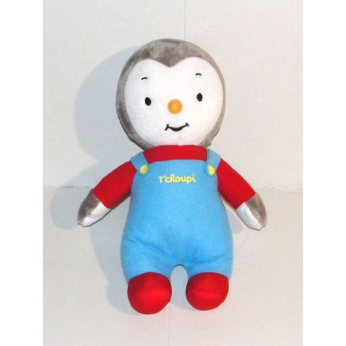 peluche tchoupi jemini doudou pingouin t'choupi le manchot pieds rouges 28 cm