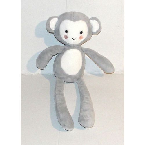 Doudou singe gris blanc Simba Toys benelux