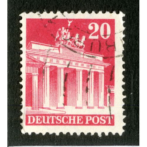 Timbre Oblitéré Deutsche Post, 20