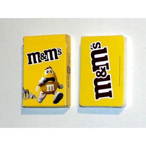 Jeu De 52 Cartes M&Ms Mars