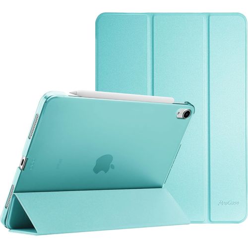 Coque Pour Ipad Air 11 Pouces (M3) 2025/(M2) 2024, Air 5ème 2022/4ème 2020 10.9 Pouces, Étui De Protection Anti-Chute, Rabat Magnétique Stable -Turquoise[Sel6272020]