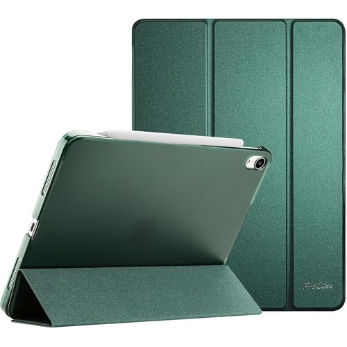 Coque Pour Ipad Air 11 Pouces (M3) 2025/(M2) 2024, Air 5ème 2022/4ème 2020 10.9 Pouces, Étui De Protection Anti-Chute, Rabat Magnétique Stable -Vert Nuit[Sel6272023]