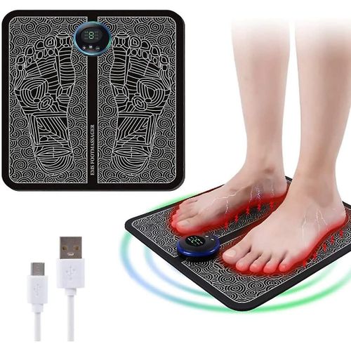 Masseur De Pieds Ems, Coussin De Massage Électrique Des Pieds, Stimulateur Musculaire, Tapis De Massage