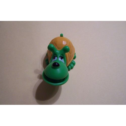 Kinder (Animaux / Tiere) - Série : Zettelfresser (2002) - K03 N. 86 / K03n86 : La Tortue À Carapace Verte (Tierclip N°3)