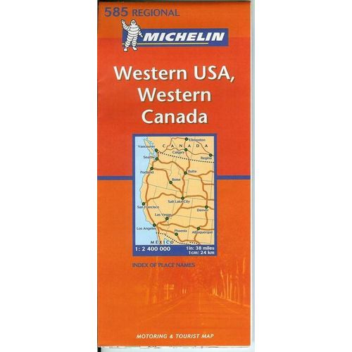 Western Usa, Western Canada - 1/2 400 000