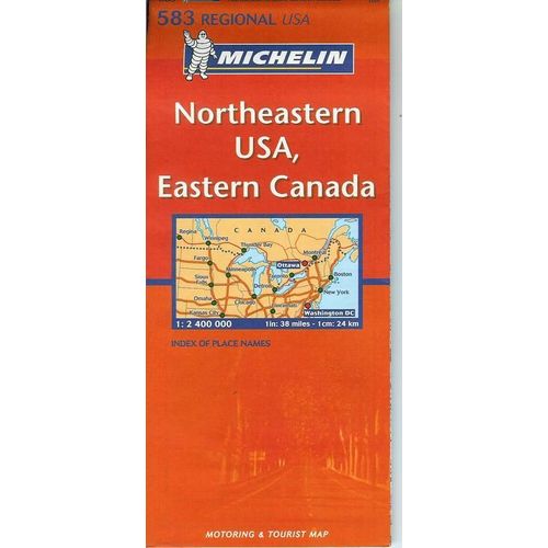 Northeastern Usa, Eastern Canada - 1/2 400 000