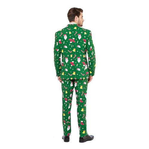 Opposuits Costume Père Noël Rouge Vert Taille 52