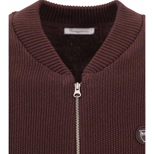 Knowledgecotton Apparel Cardigan Marron Taille L