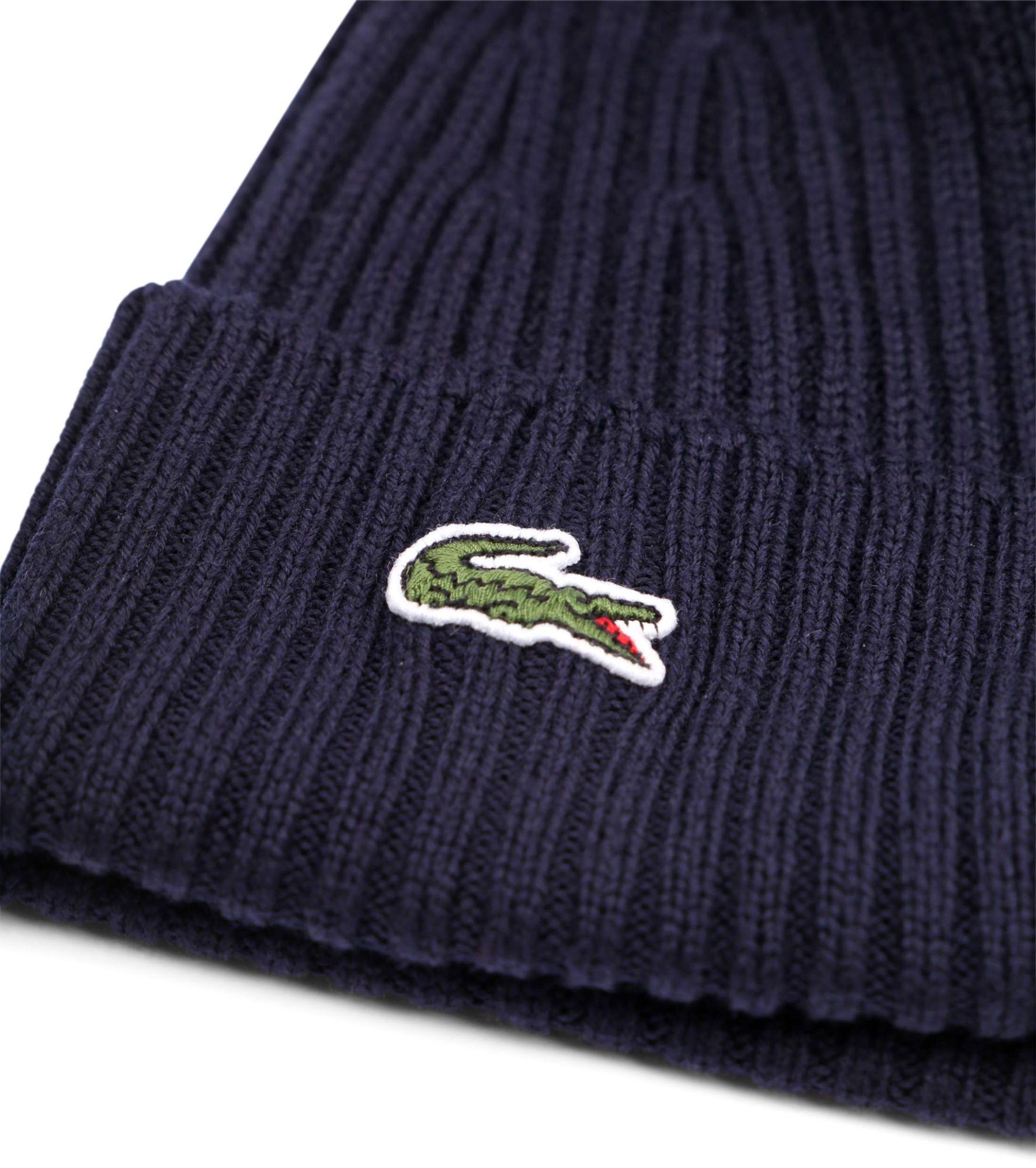 Bonnet lacoste bleu outlet foncé