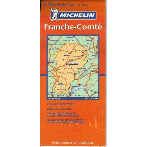 Franche-Comté - 1/250000