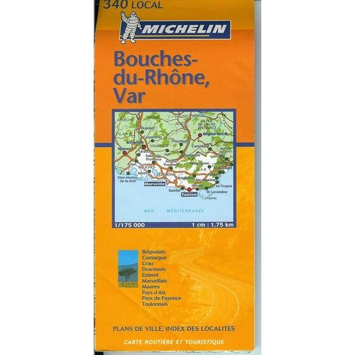 Bouches-Du-Rhône, Var - 1/175 000