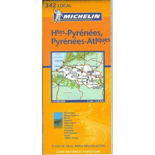 Hautes-Pyrénées, Pyrénées-Atlantiques - 1/150 000