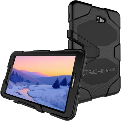 G-Shock Étui Pour Galaxy Tab A 10.1"" 2016/2018 [Seulement Pour Série Sm-T580] Coque Rigide, Protection Anti-Choc, Support Amovible Compatible Avec Samsung Galaxy Tab A 10.1 2016/20[Sel6271149]