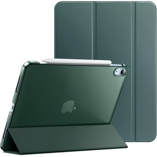 Coque Pour Ipad Air 11 Pouces M3/M2 (2025/2024), Ipad Air 5e/4e (Modèle 2022/2020, 10,9 Pouces), Support Mince Dos Dur Housse Étui Avec Veille/Réveil Automatique (Vert Brumeux)[Sel6274476]